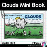 Clouds Mini Book for Early Readers