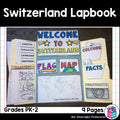 Switzerland Lapbook for Early Learners - A Country Study