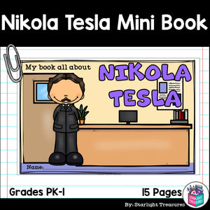 Nikola Tesla Mini Book for Early Readers: Inventors