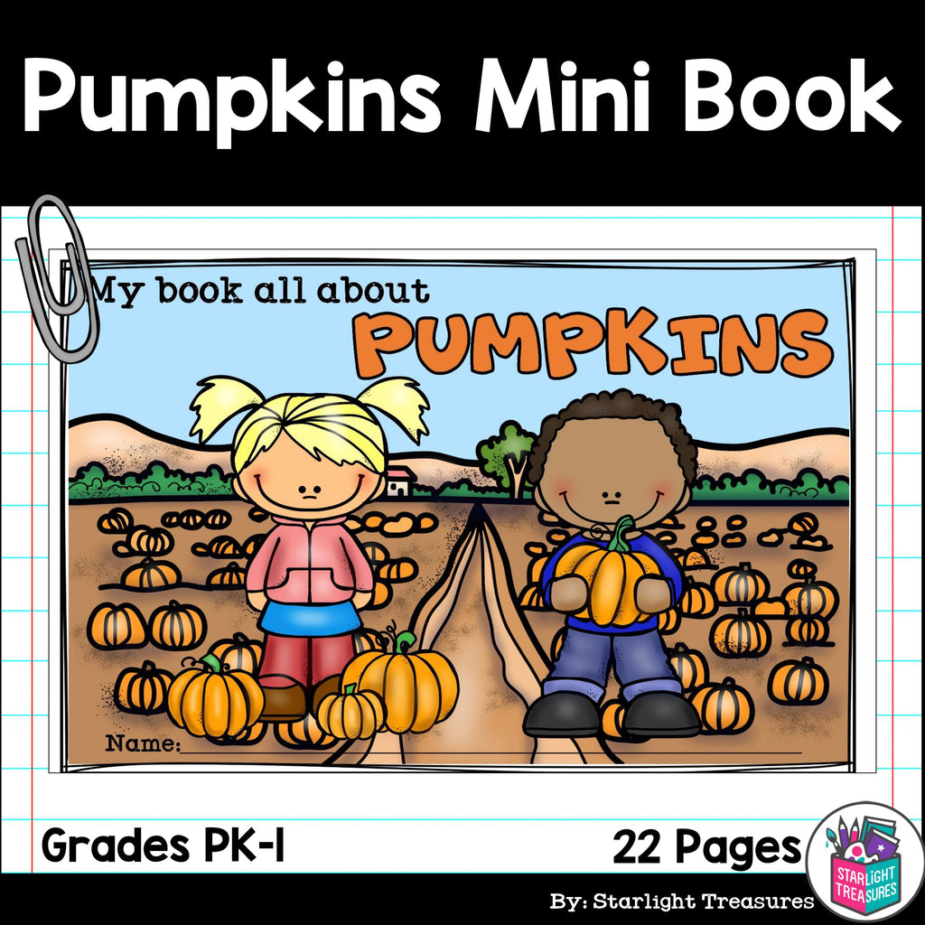 Pumpkins Mini Book for Early Readers