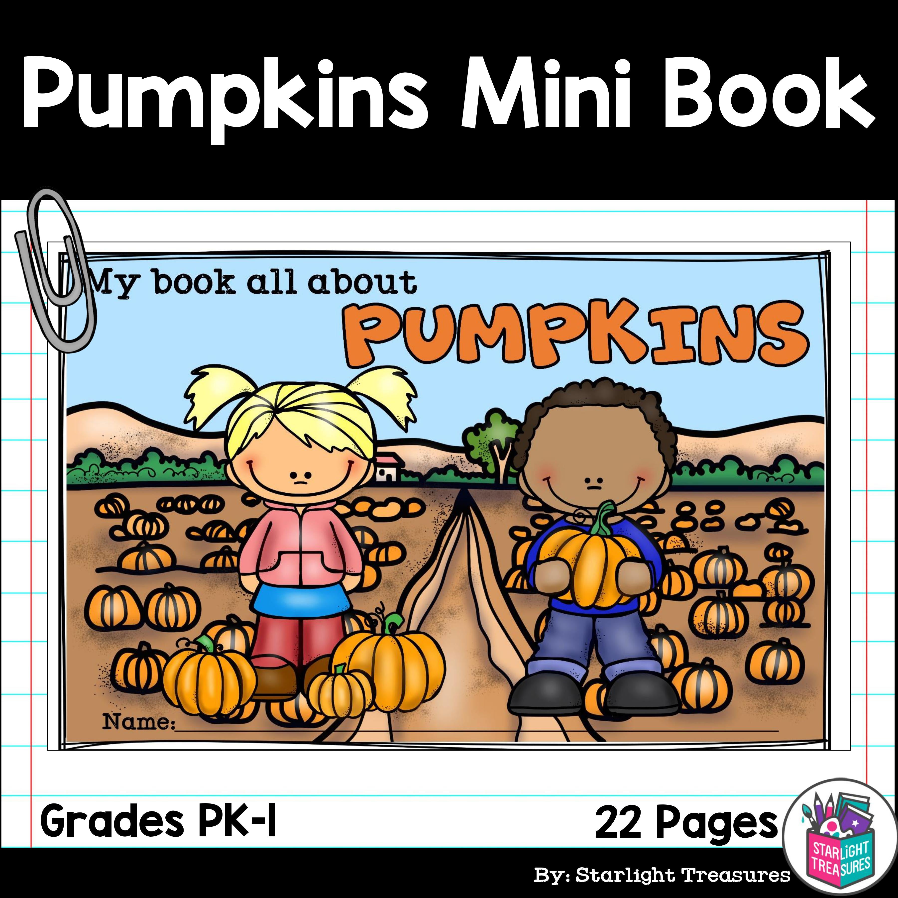 Pumpkins Mini Book for Early Readers