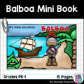 Vasco Nuñez de Balboa Mini Book for Early Readers: Early Explorers
