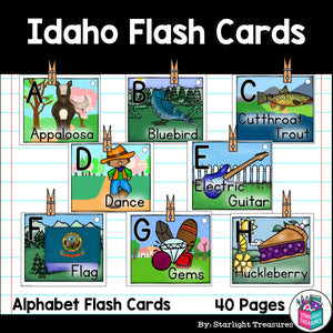 Idaho Flash Cards