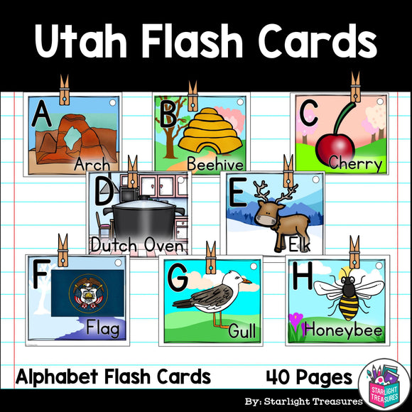Utah Flash Cards