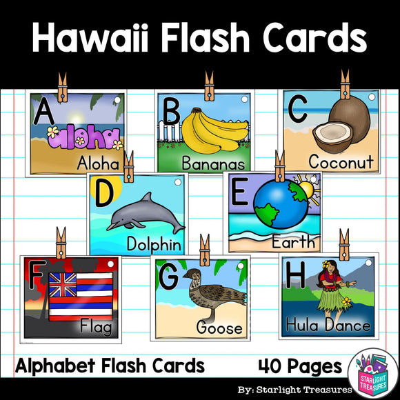 Hawaii Flash Cards