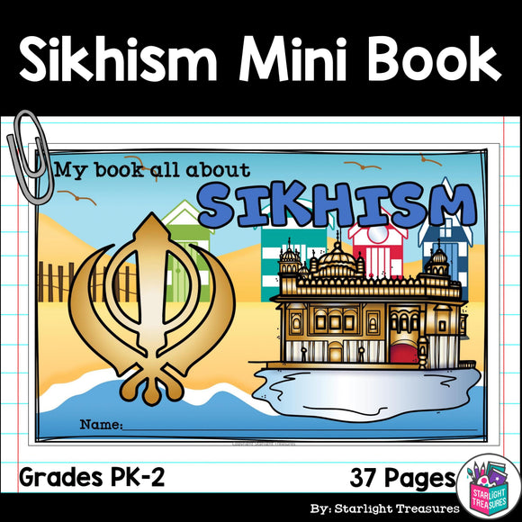 Sikhism Mini Book for Early Readers: World Religions