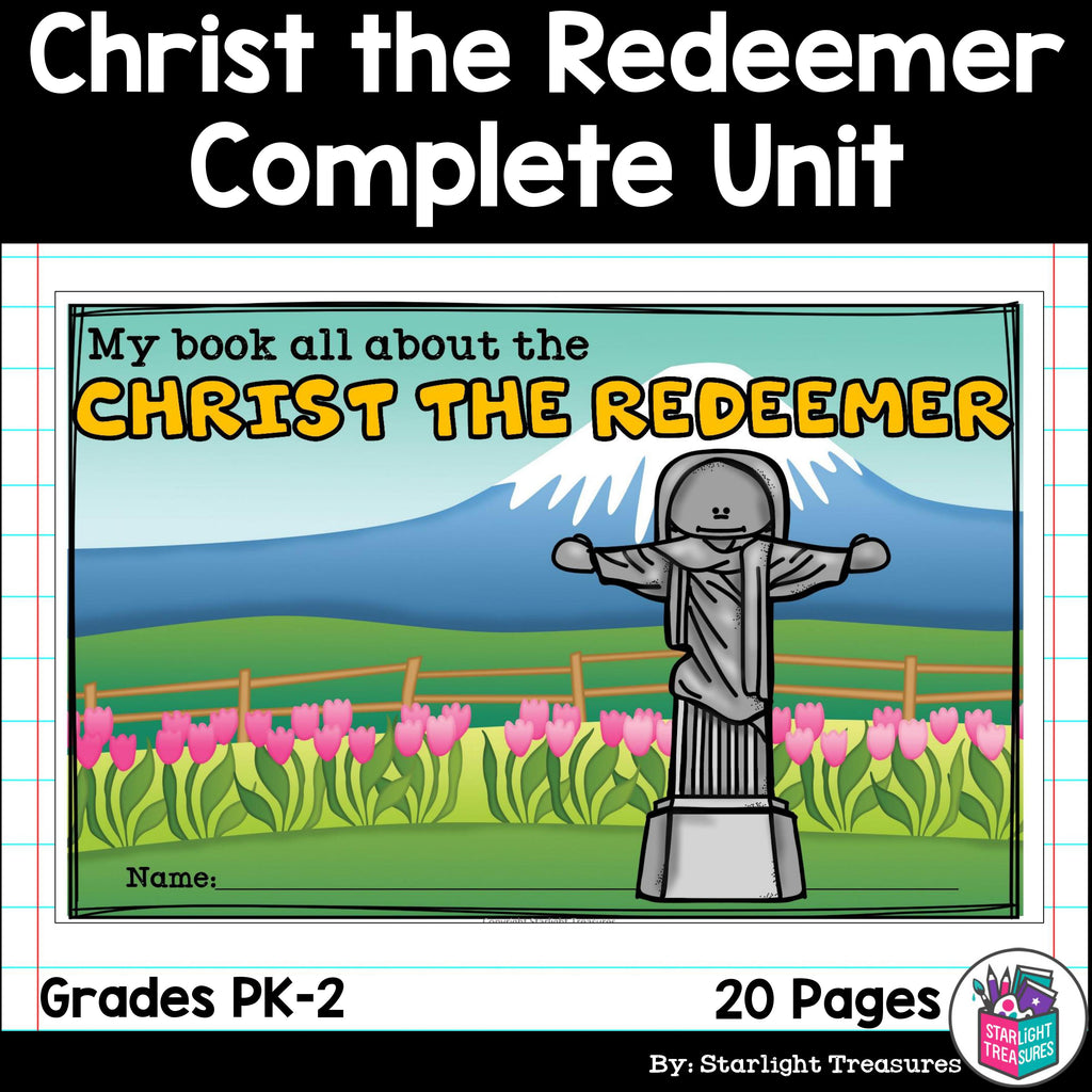 Christ the Redeemer Complete Unit for Early Learners - World Landmarks