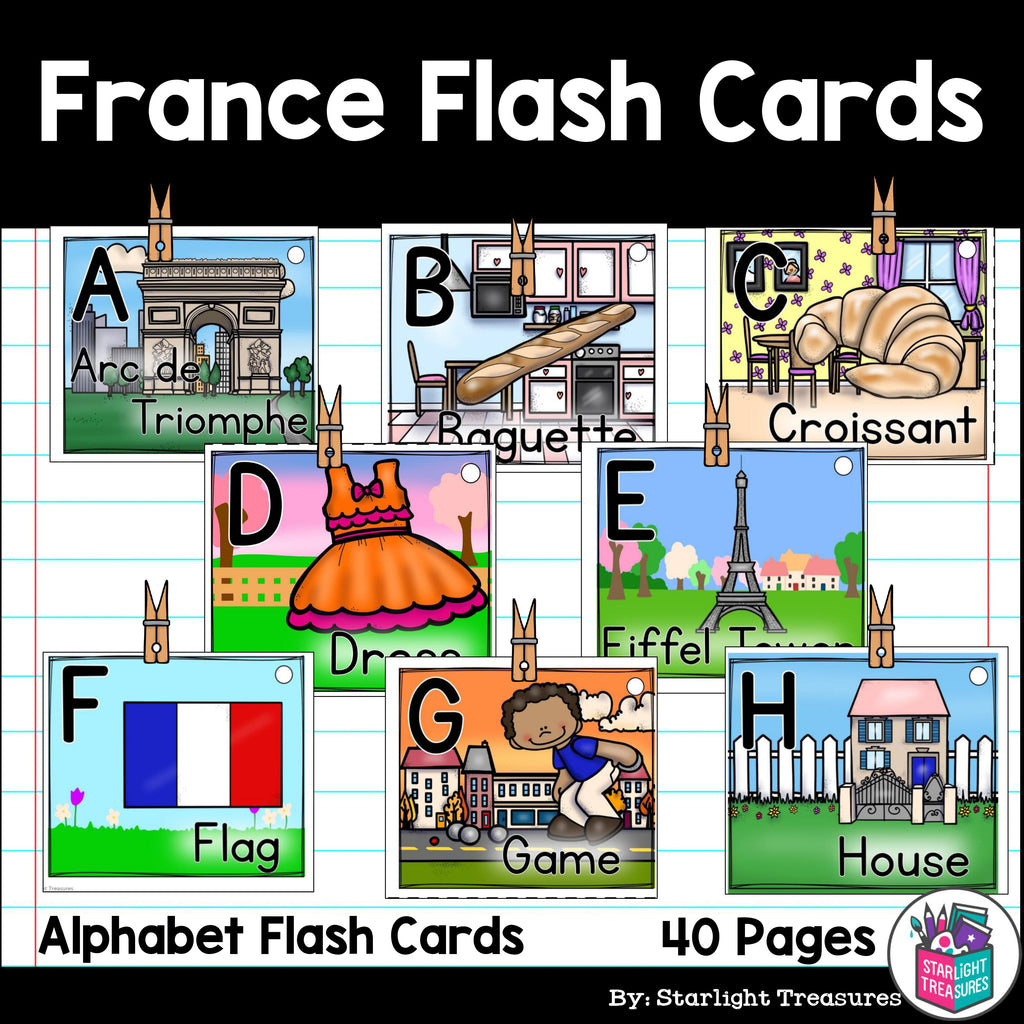 France Flash Cards