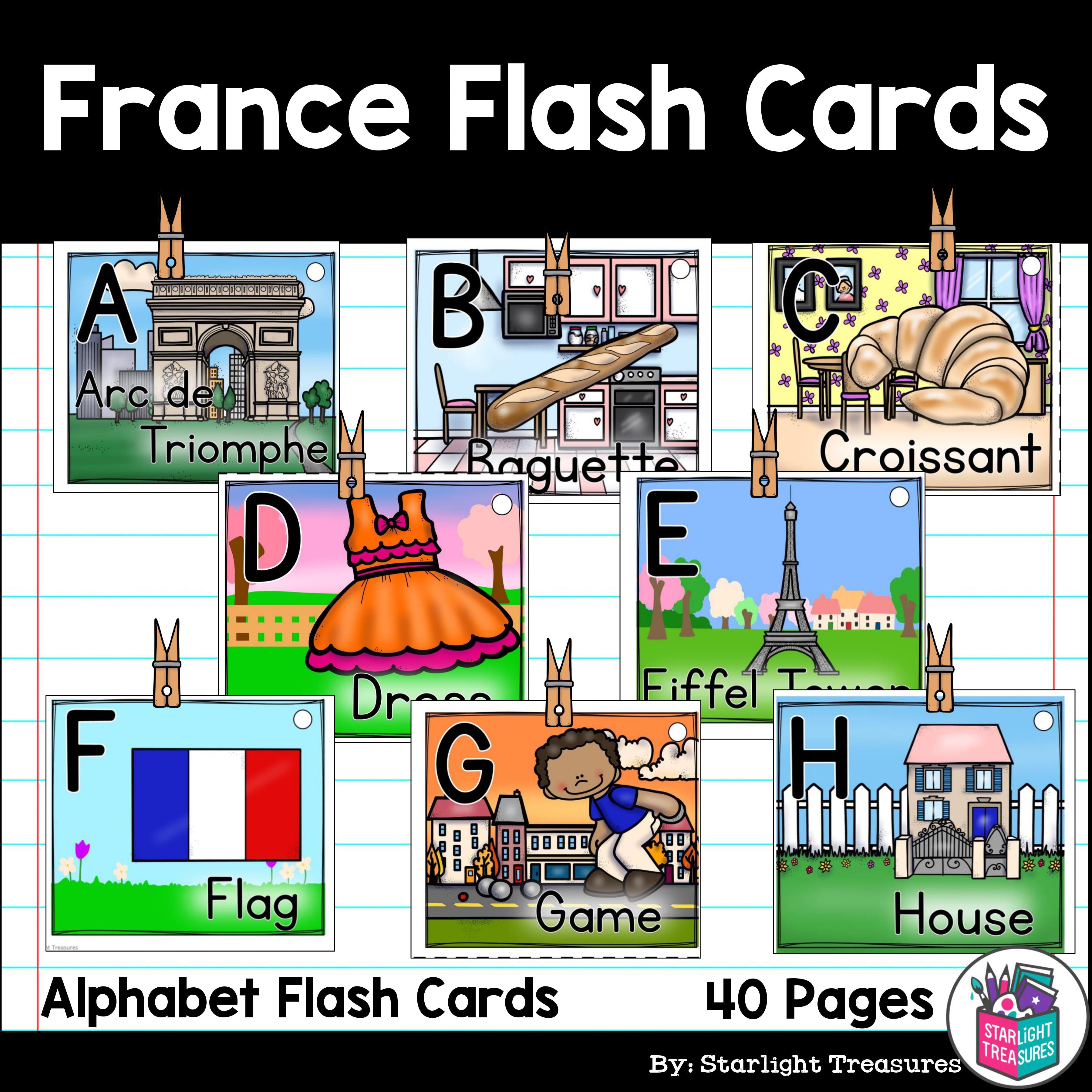 France Flash Cards
