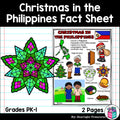 Christmas in the Philippines Fact Sheet for Early Readers
