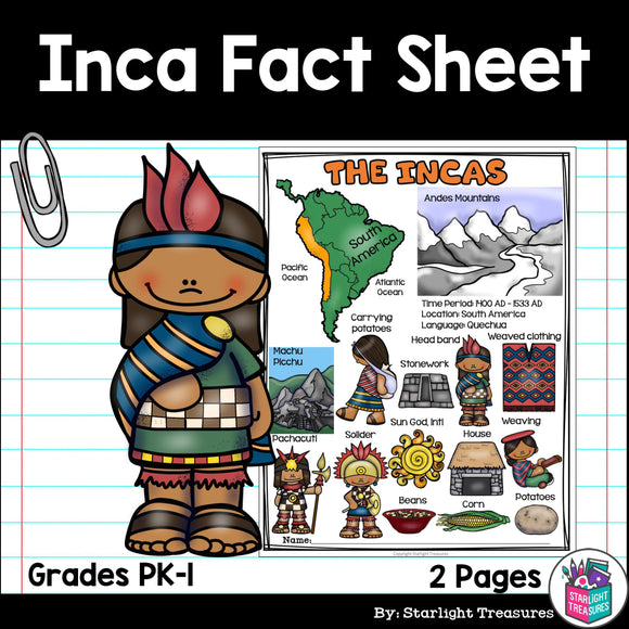 Inca Fact Sheet