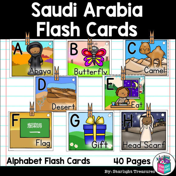 Saudi Arabia Flash Cards