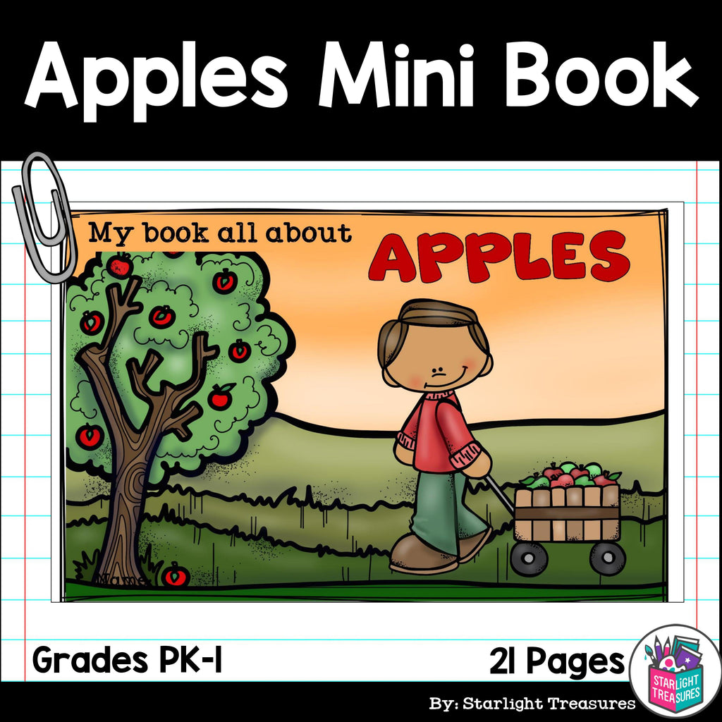 Apples Mini Book for Early Readers