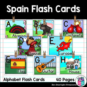 Spain Flash Cards