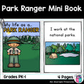 Park Ranger Mini Book for Early Reader