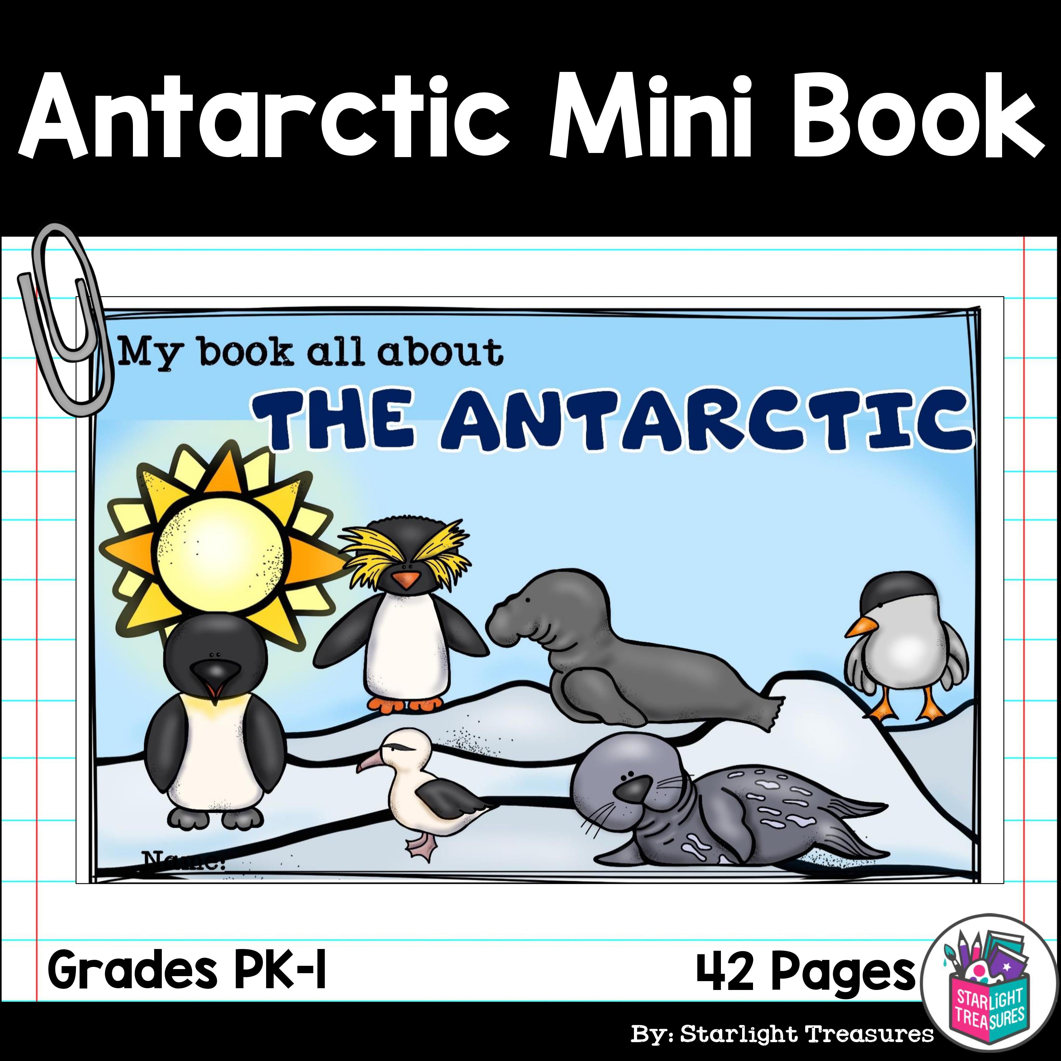 The Antarctic Mini Book for Early Readers: Antarctic Animals