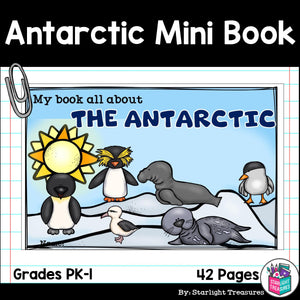 The Antarctic Mini Book for Early Readers: Antarctic Animals