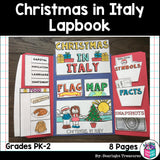 Christmas in Italy Lapbook for Early Learners