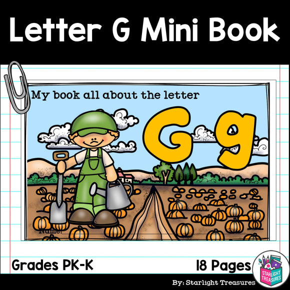 Letter G Mini Book