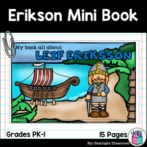 Leif Erikson Mini Book