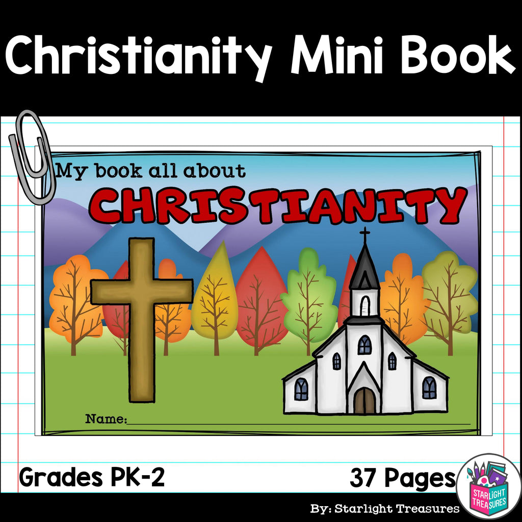 Christianity Mini Book for Early Readers: World Religions