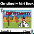 Christianity Mini Book for Early Readers: World Religions