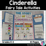 Cinderella Lapbook Fairy Tale Activities