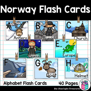Norway Flash Cards