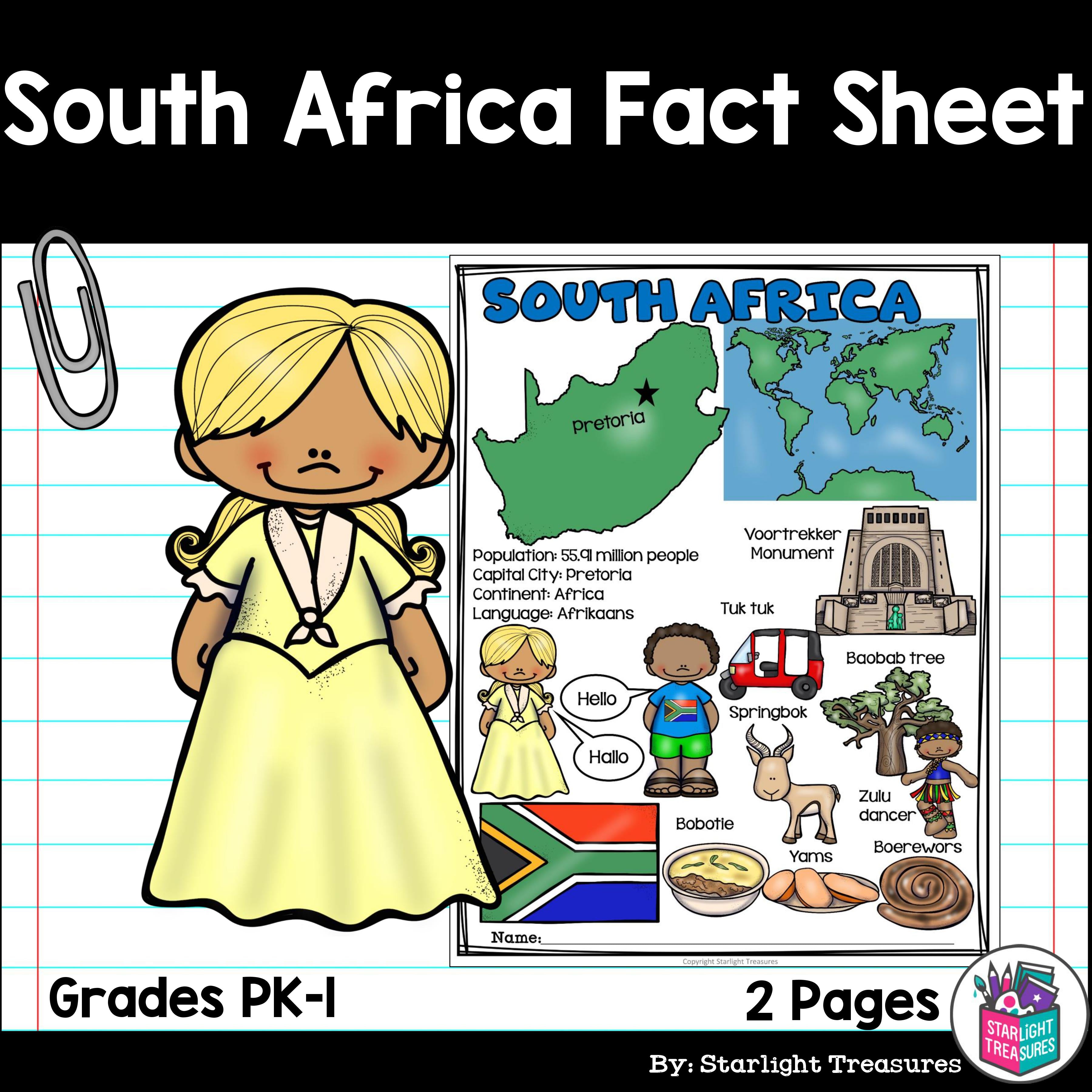 South Africa Fact Sheet