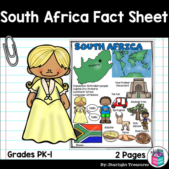South Africa Fact Sheet