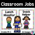 Classroom Jobs & Jobs Cards