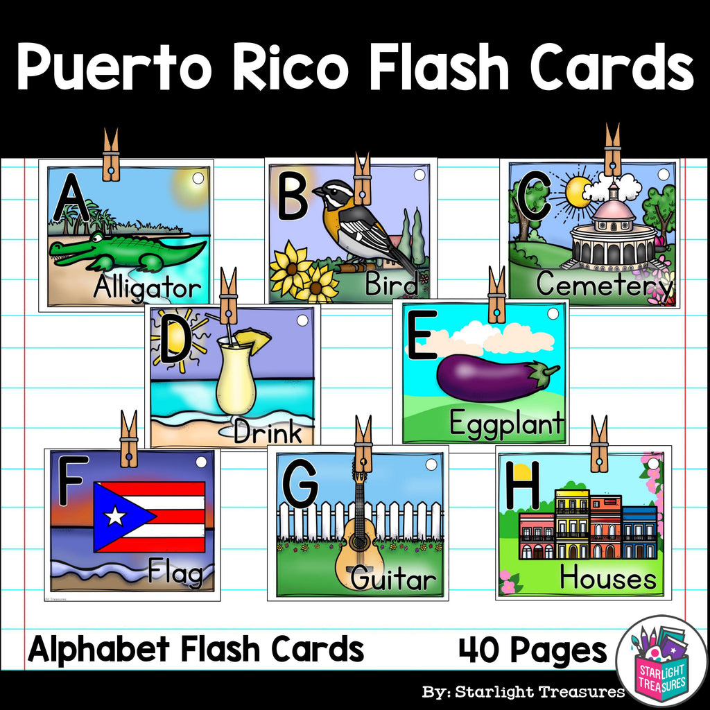Puerto Rico Flash Cards