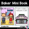 Baker Mini Book for Early Readers - Careers and Community Helpers