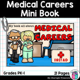 Medical Careers Mini Book for Early Readers