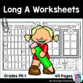 Long A Worksheets and Activities for Early Readers