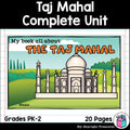 Taj Mahal Complete Unit for Early Learners - World Landmarks