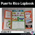 Puerto Rico Lapbook for Early Learners - A Country Study
