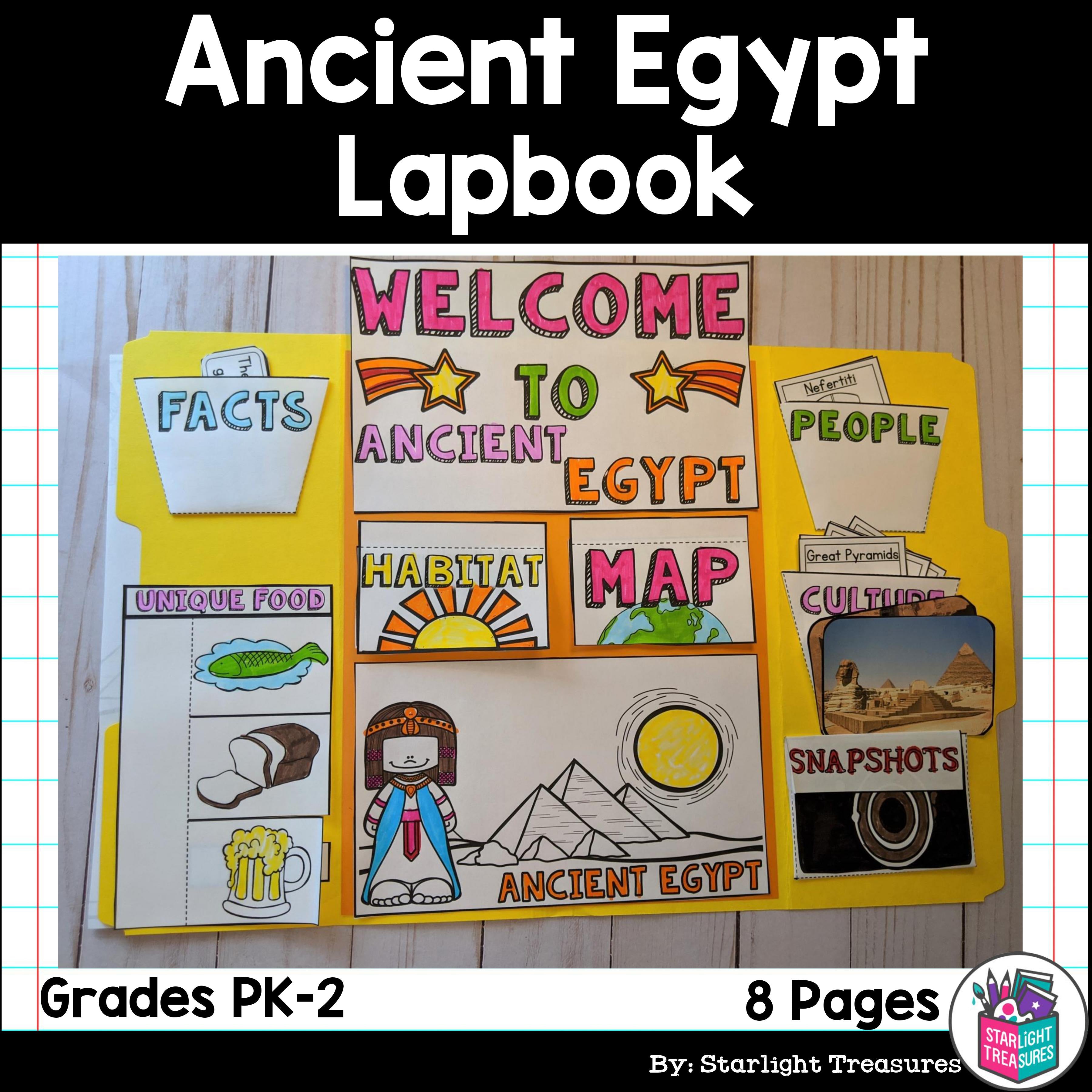 Ancient Egypt Lapbook for Early Learners