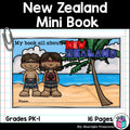 New Zealand Mini Book for Early Readers - A Country Study