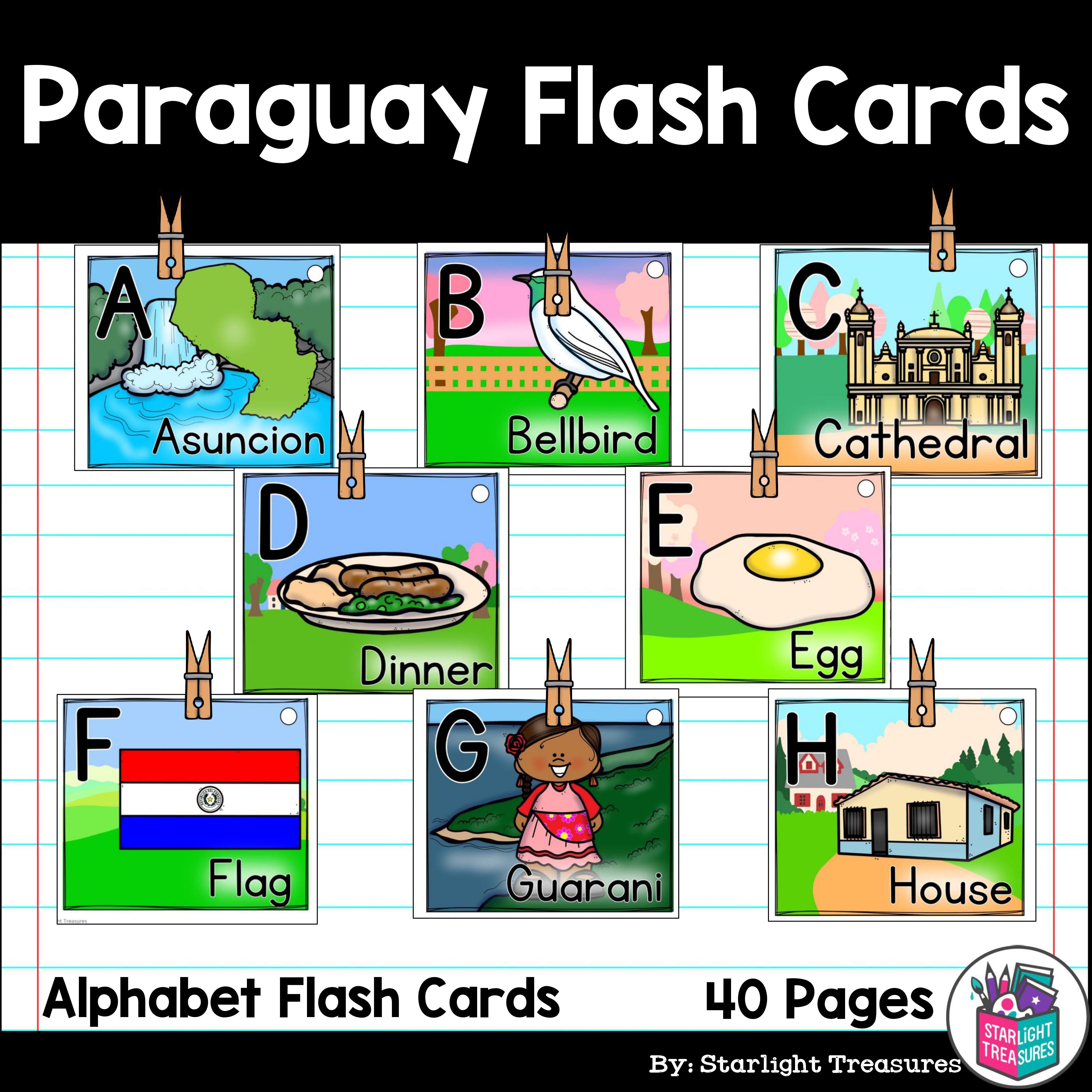 Paraguay Flash Cards