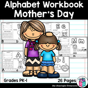Worksheets A-Z Mother's Day Theme