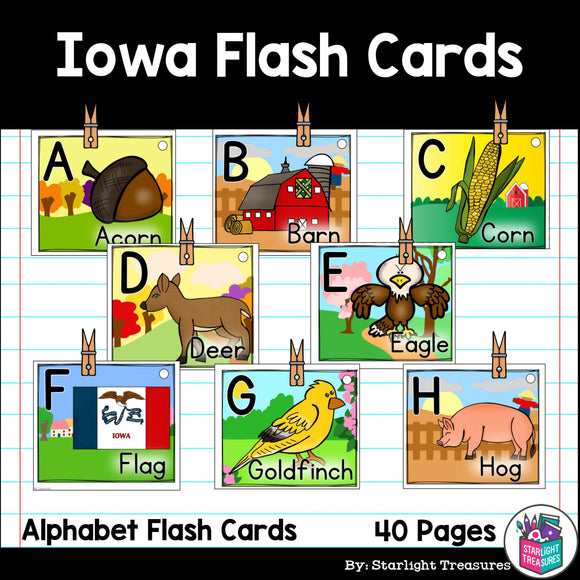 Iowa Flash Cards