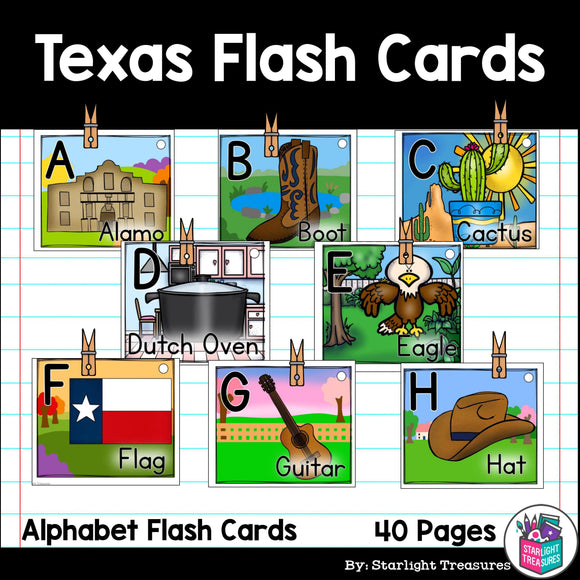 Texas Flash Cards