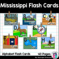 Alphabet Flash Cards for Early Readers - State of Mississippi
