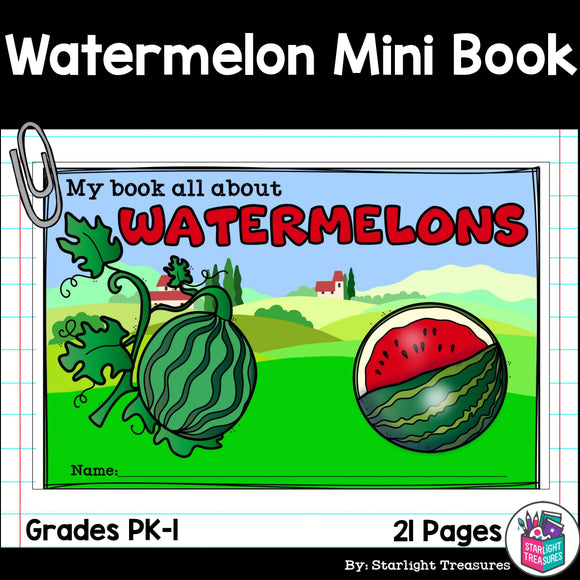 Watermelon Mini Book