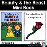 Beauty and the Beast Mini Book for Early Readers - Fairy Tales