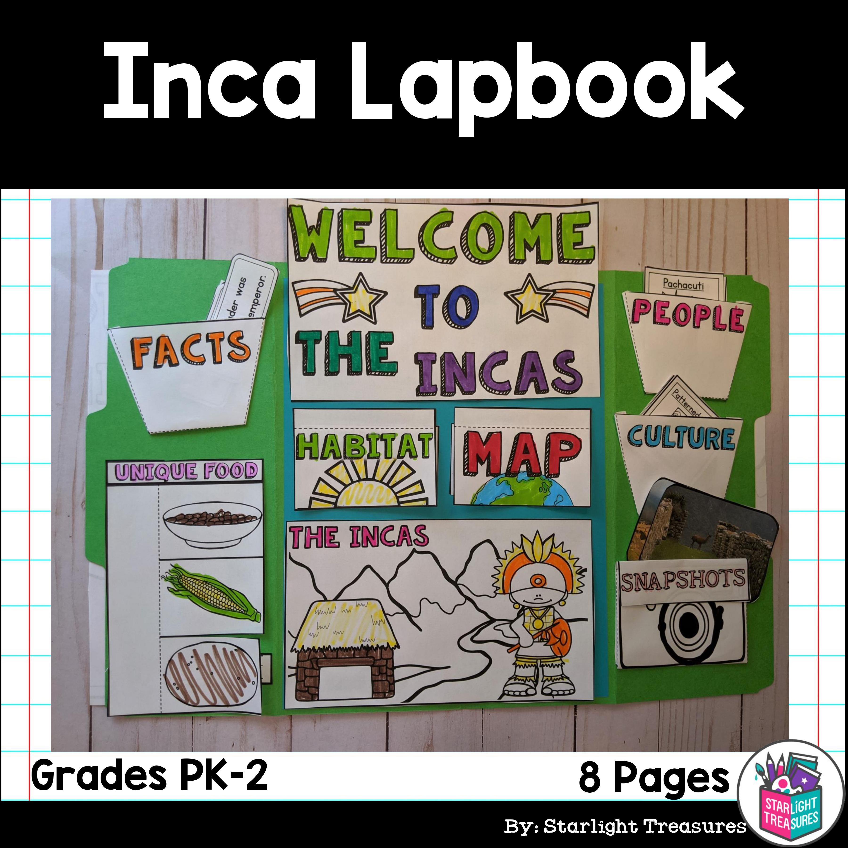 Inca Lapbook for Early Learners - Ancient Civilizations
