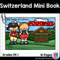 Switzerland Mini Book for Early Readers - A Country Study
