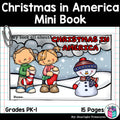Christmas in America Mini Book for Early Readers - Christmas Activities