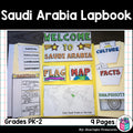 Saudi Arabia Lapbook for Early Learners - A Country Study